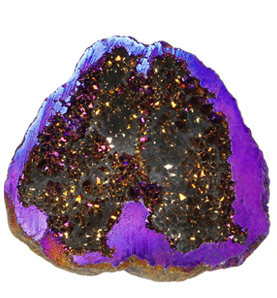 aura geode purple