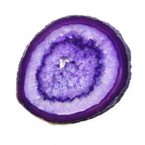 Agate Slice Purple
