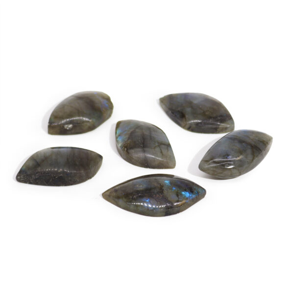 Labradorite Leaf Shape Stone - Image 2