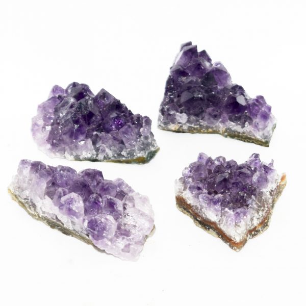 grade A amethyst_crystal clusters deep purple crystal