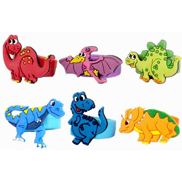 Dinosaur Toy Rings