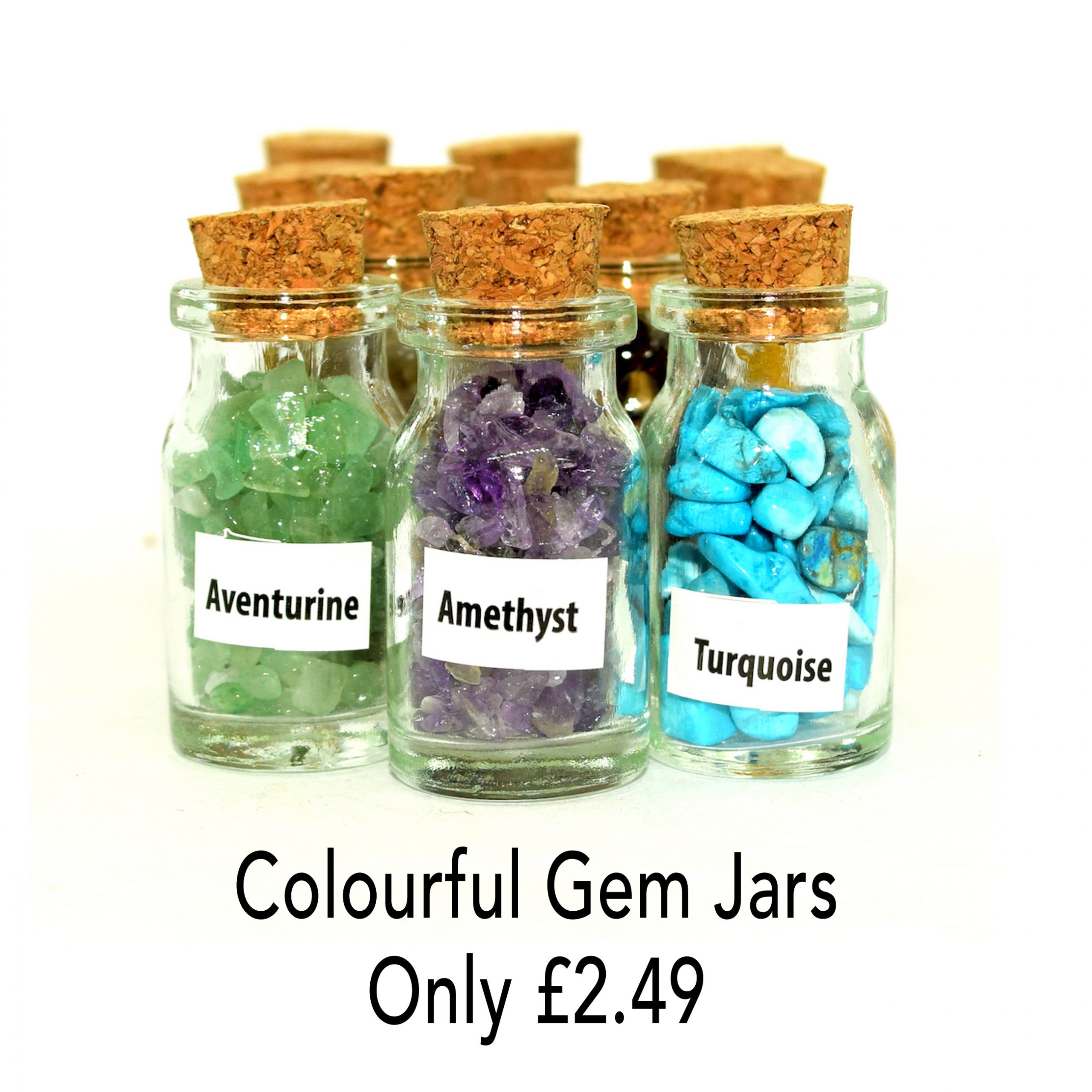 gem jars birthstones