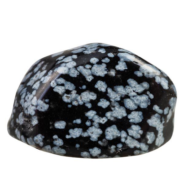 Snowflake Obsidian tumbled stone