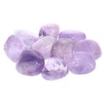 amethyst tumbled stones