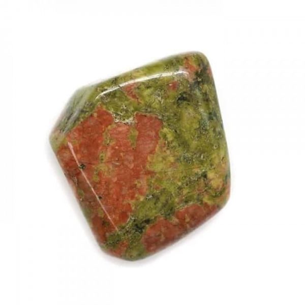 unakite tumbled stone