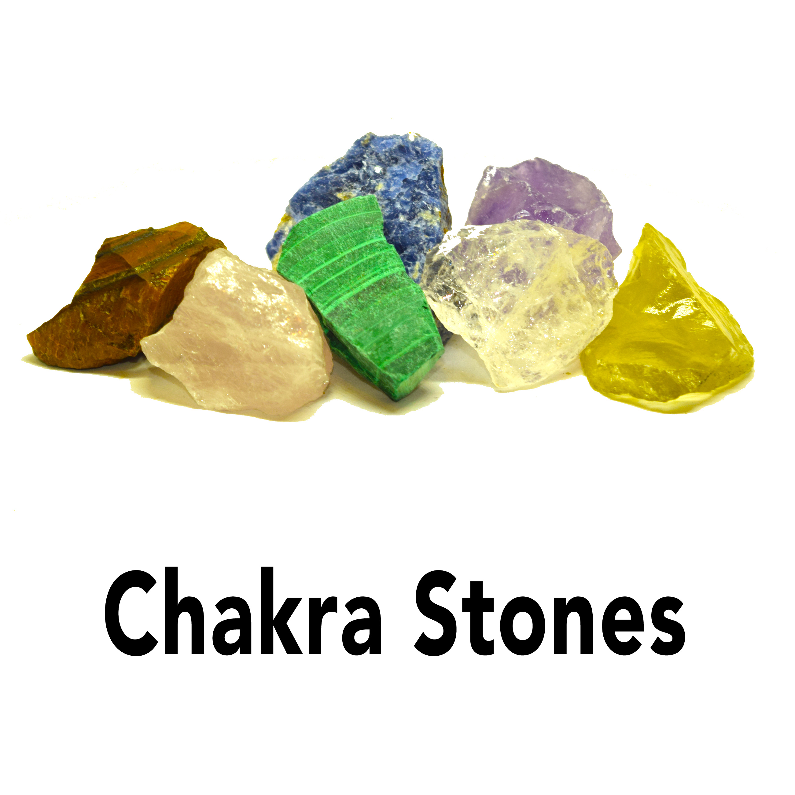 raw rough chakra stones healing crystals