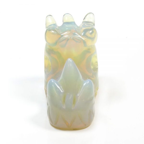 Opalite Dragon Skull