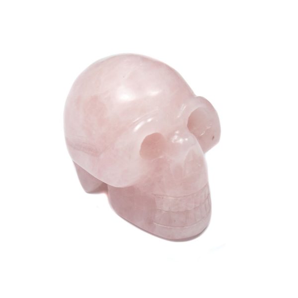 Rose Quartz Skull