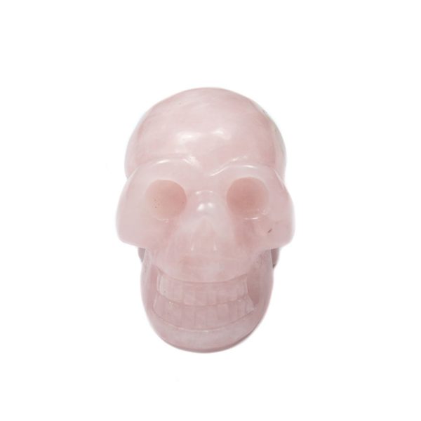 Rose Quartz Skull