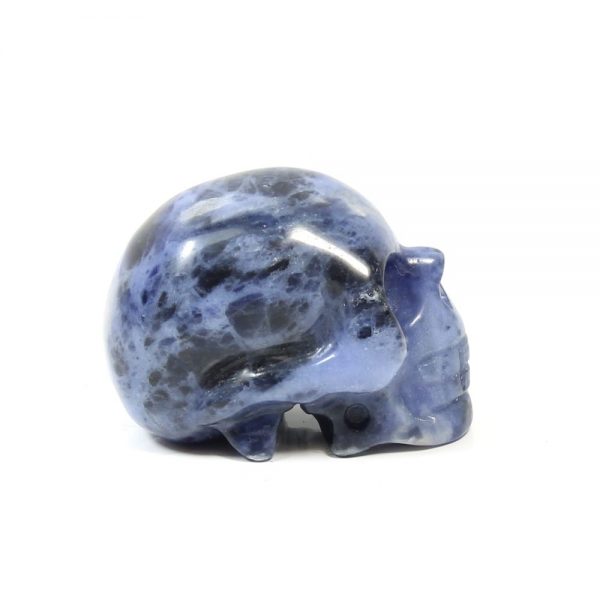 Sodalite Gemstone Skull