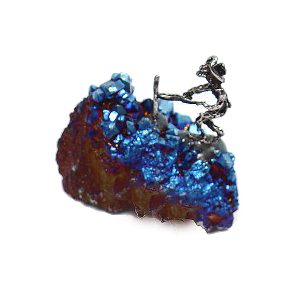 Crystal Mineral Miners - Blue Aura