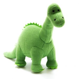 Green Diplodocus Dinosaur Soft Toy