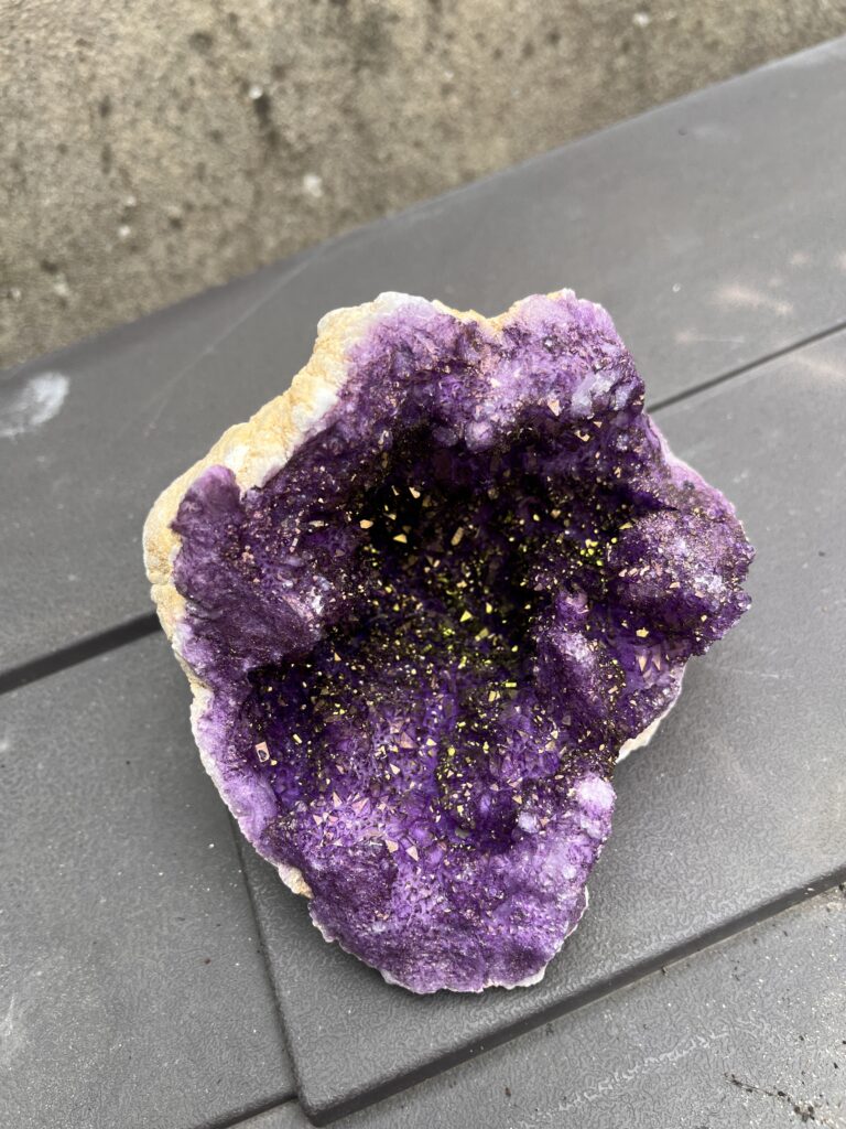 Large Geode Purple