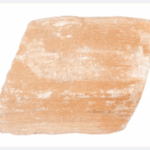orange selenite chunk