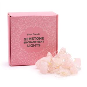 Rose Quartz Gemstone Lights