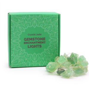 Green Jade Crystal Gemstone Lights